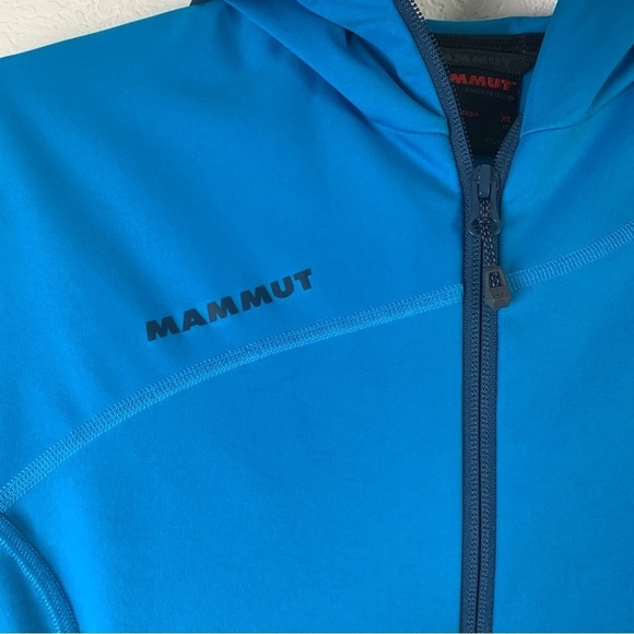 Mammut Womens blue Lemah full zip hooded jacket XS - Picture 4 of 10